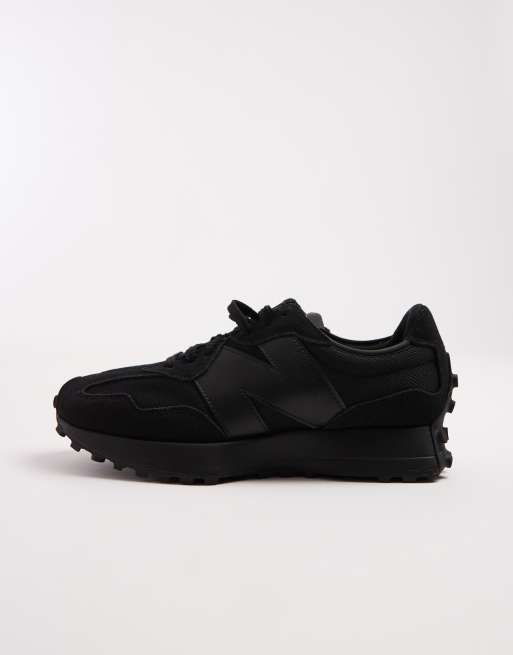 Grey New Balance 327 Negras New Balance 327 Trainers In Black ASOS
