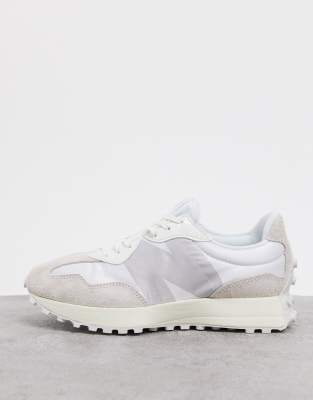 new balance 327 womens cream white trainers