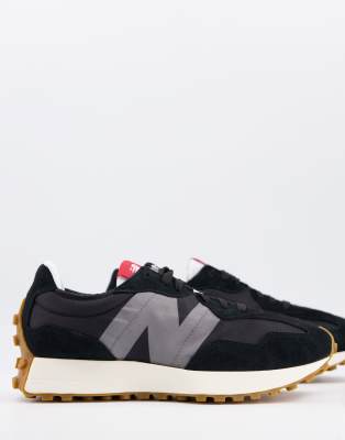 New Balance 327 trainers in dark grey | ASOS