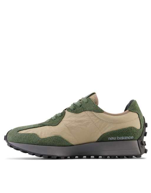 New Balance 327 trainers in green | ASOS