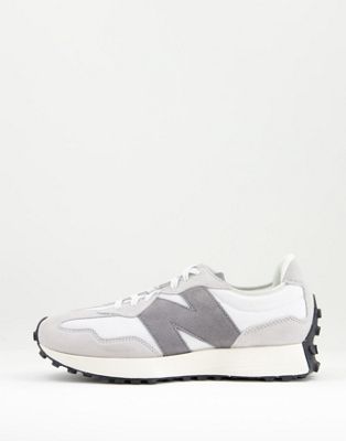 New Balance 327 trainers in grey tones