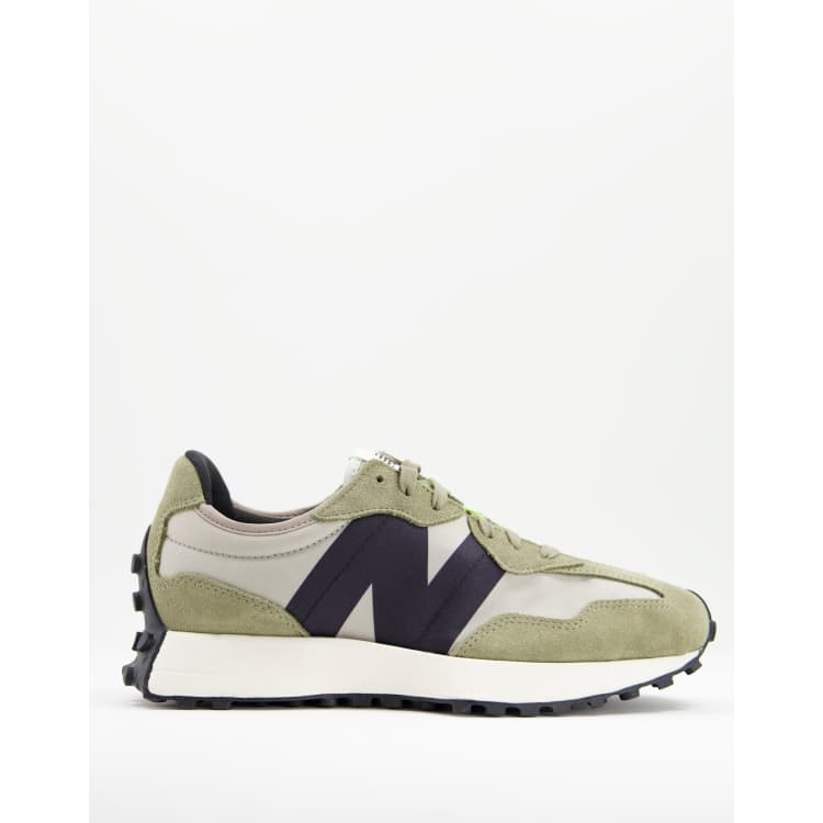 New balance cheap 327 khaki green