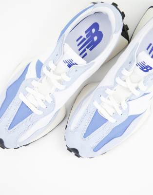 new balance 327 trainers in blue