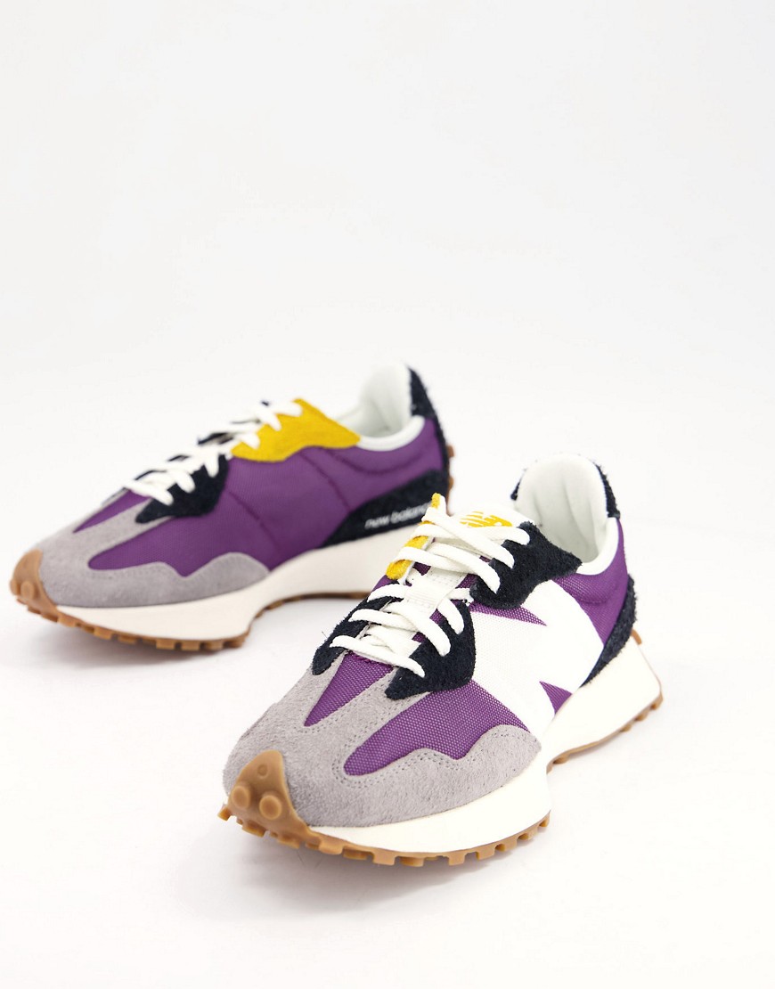 New Balance 327 Trainers In Lilac And Grey-Purple | New Balance | SE