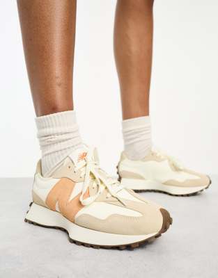 New balance hot sale tan trainers