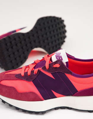 new balance red and pink