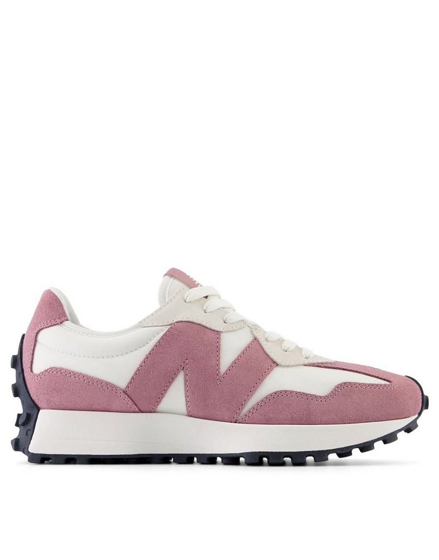 New Balance 327 trainers in pink