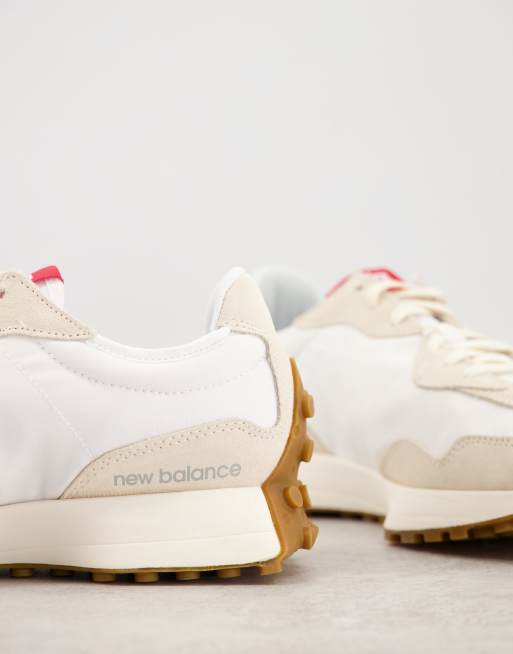 New Balance 327 trainers in beige, ASOS