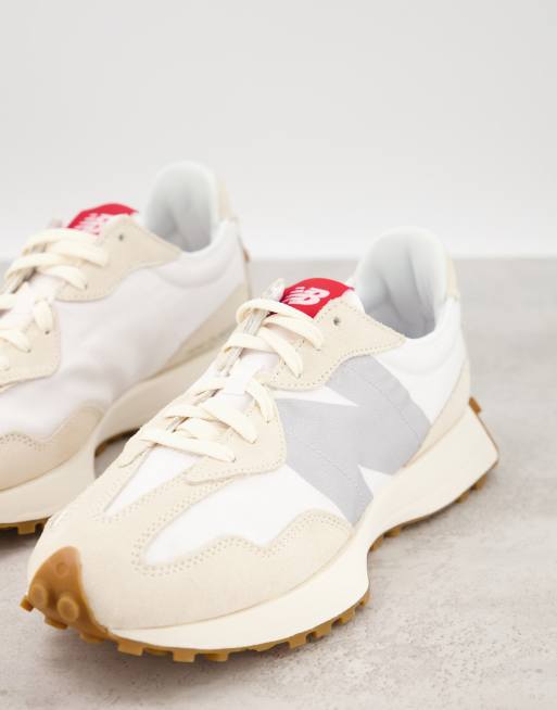 New Balance 327 trainers in beige, ASOS