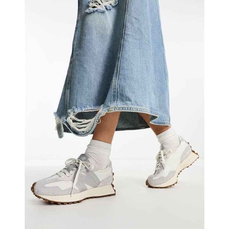 New Balance 327 trainers in white and grey - exclusive to ASOS | ASOS