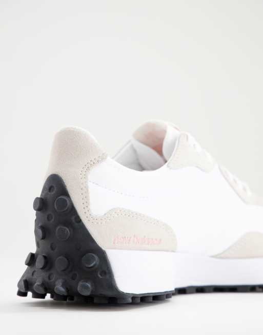 new balance 327 white and pink haze