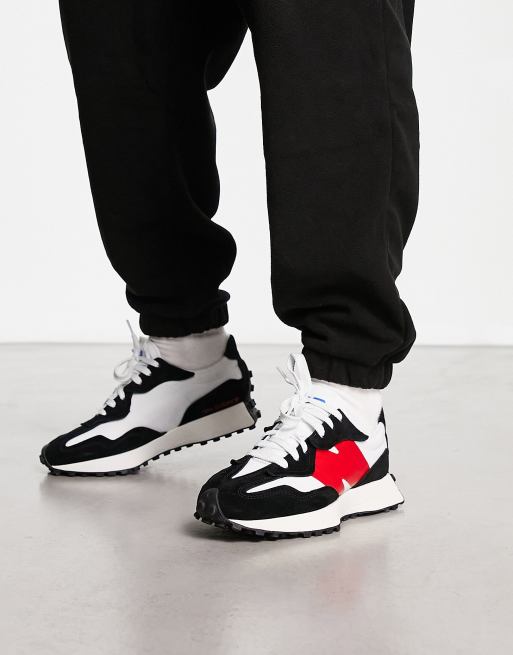 New balance black store red white