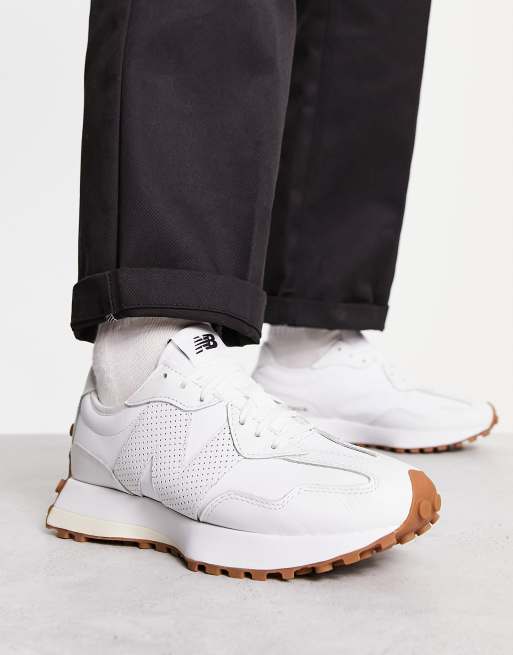 lid speelplaats Reclame New Balance 327 trainers in White | ASOS