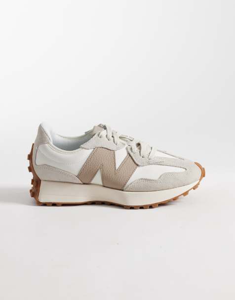 New Balance – 327 – Vita/beige träningsskor - view 1
