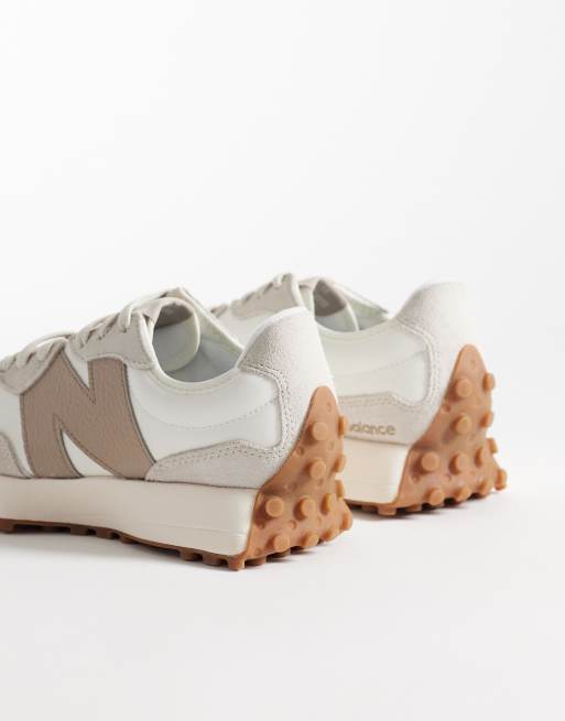 New Balance – 327 – Vita/beige träningsskor, 2 av 5