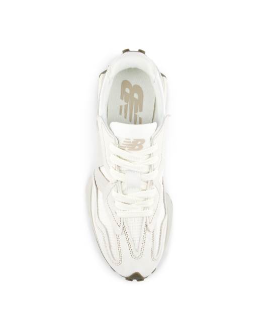 New Balance 327w trainers in sea salt, 3 of 4