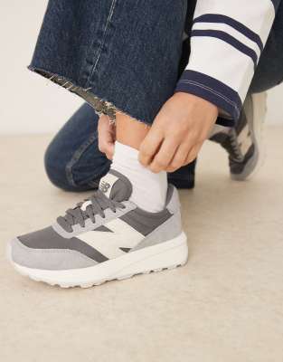 New Balance - 370 - Graue Sneaker-Neutral