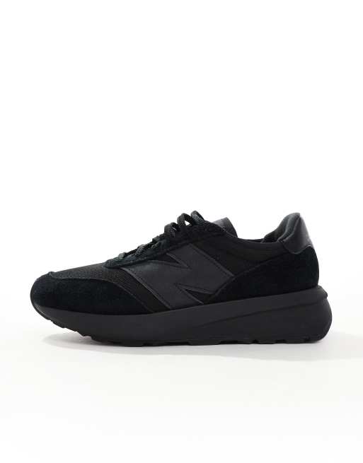 New Balance 370 trainers in triple black ASOS