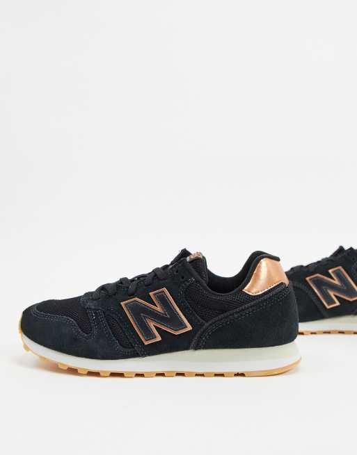 New balance best sale noir doré femme