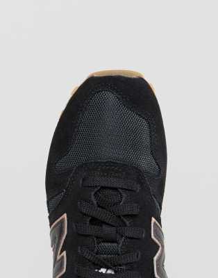 New balance noir clearance doré