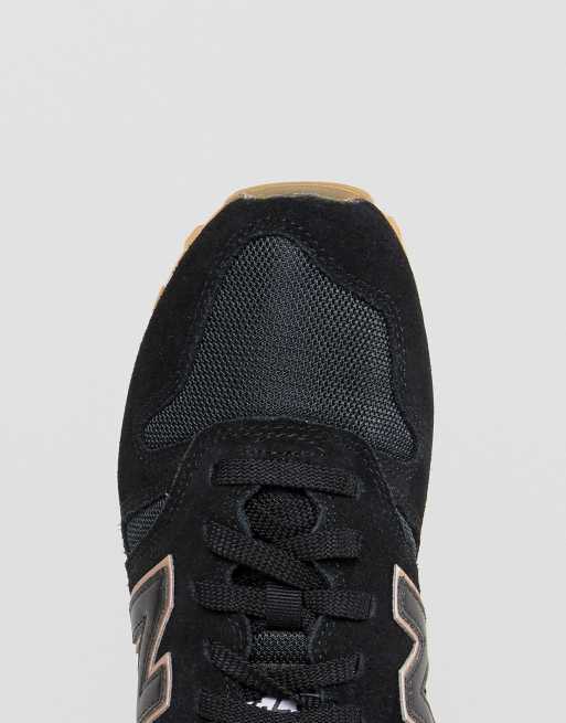 New balance 373 outlet femme noir et or