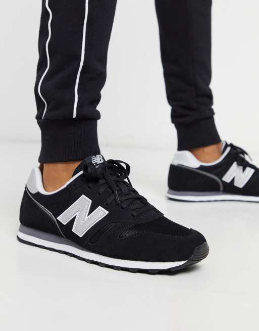 Schwarze sneaker store new balance