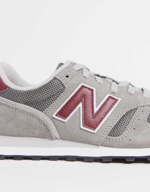 New balance grau store rot damen