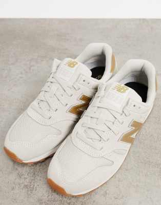 new balance bianche e oro