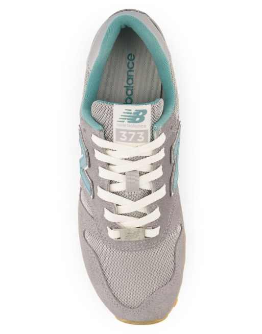 New Balance - 373 - Sneakers grigie e blu , 3 di 4