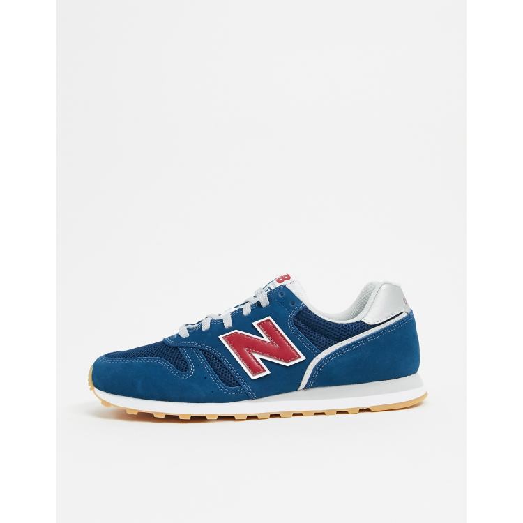 New Balance 373 sneakers blue red