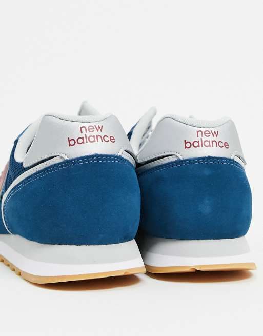 New balance 373 blue on sale red