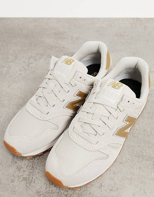 Booth louter Betuttelen New Balance - 373 - Sneakers in crème en goud | ASOS