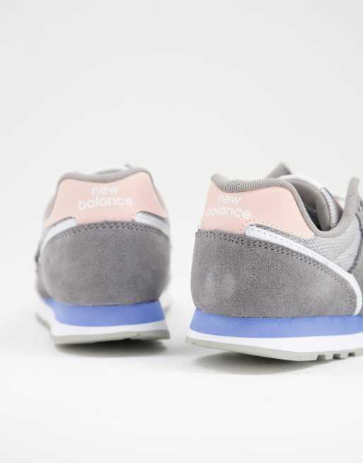 New balance 373 grey 2024 pink