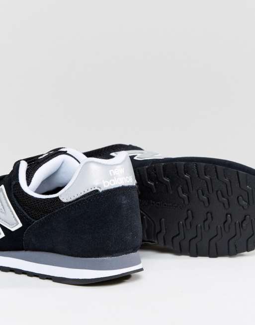 New balance best sale 373 suede black