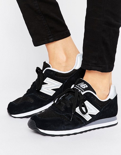 New Balance 373 trainers in black | ASOS