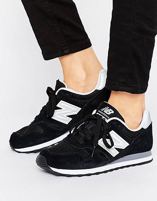 New Balance 373 trainers in black