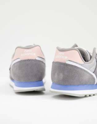 new balance 373 grey pink