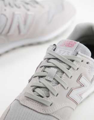 new balance 373 grey pink