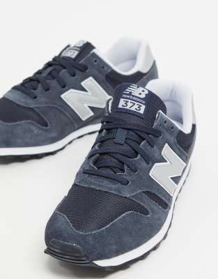 new balance navy 373 trainers