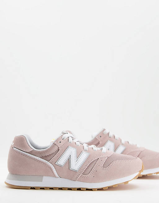  Trainers/New Balance 373 trainers in pink and white 