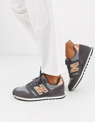 new balance 373 womens black and rose gold