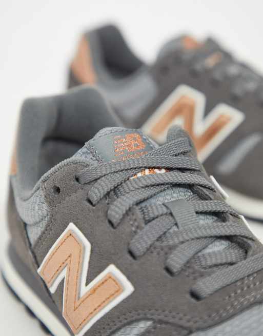 New balance grau clearance gold