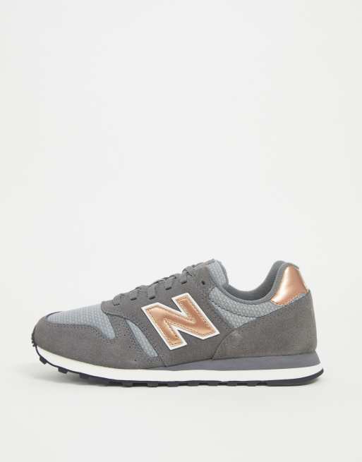 New balance cheap rosegold grau