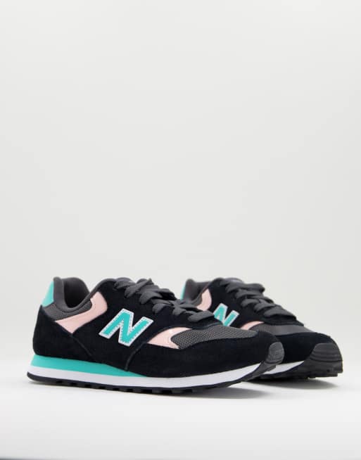 New Balance 393 trainers in black | ASOS