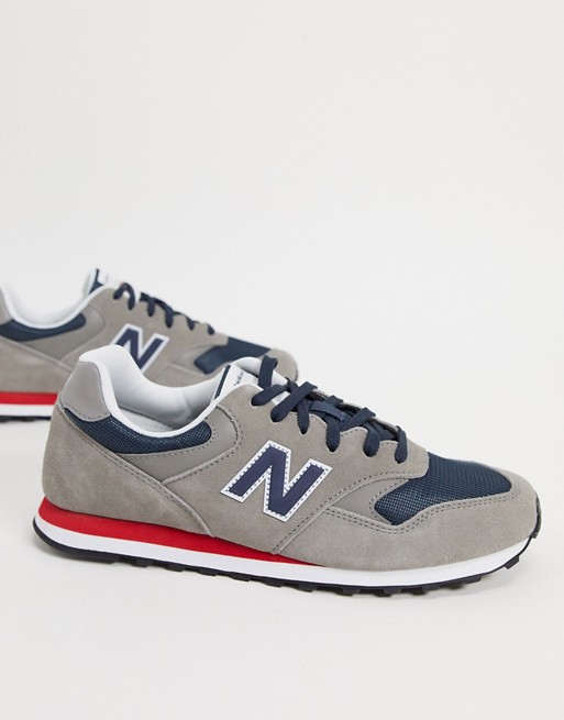New Balance 393 trainers in grey