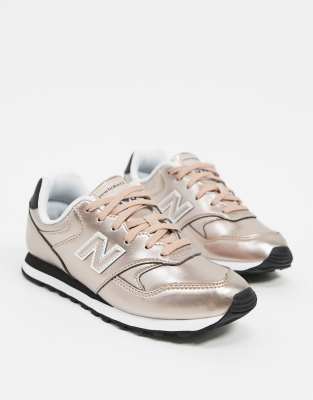 new balance with rose gold