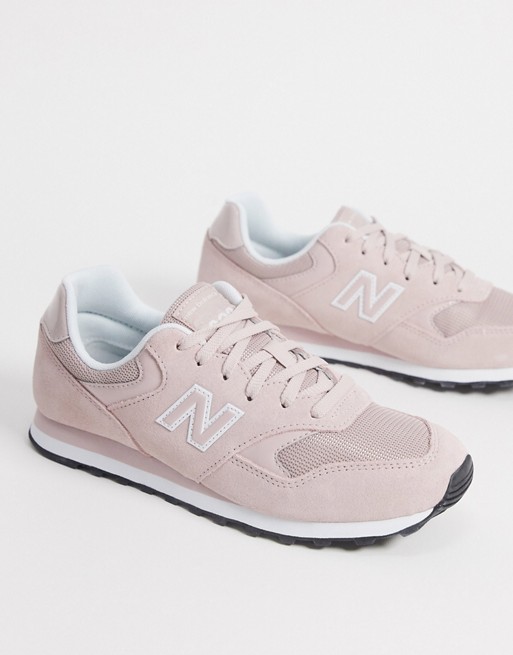 New Balance 393 trainers in space pink