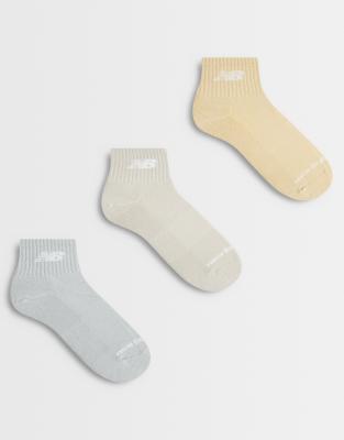Er-Pack Knöchelsocken in neutralem Farbton-Mehrfarbig Mehrfarbig L