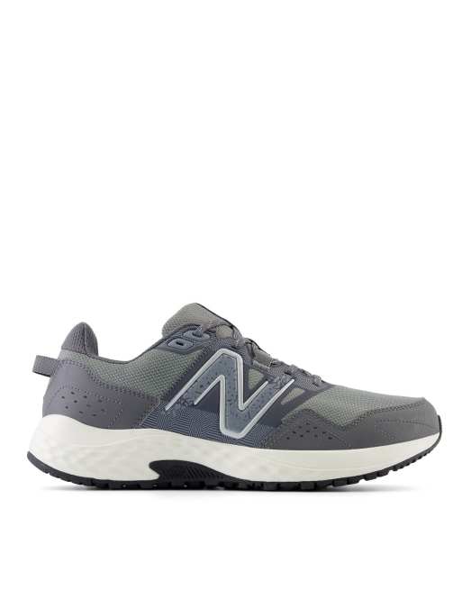 New Balance 410 running trainers in dark grey, 3 of 4