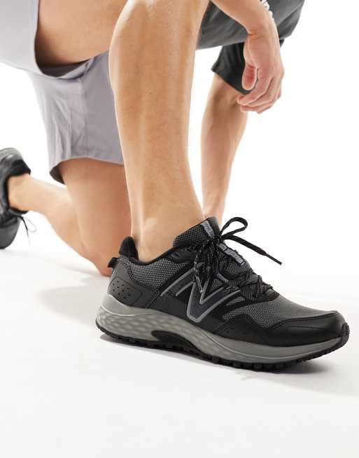 New balance 410 mesh sales runner trainers in black